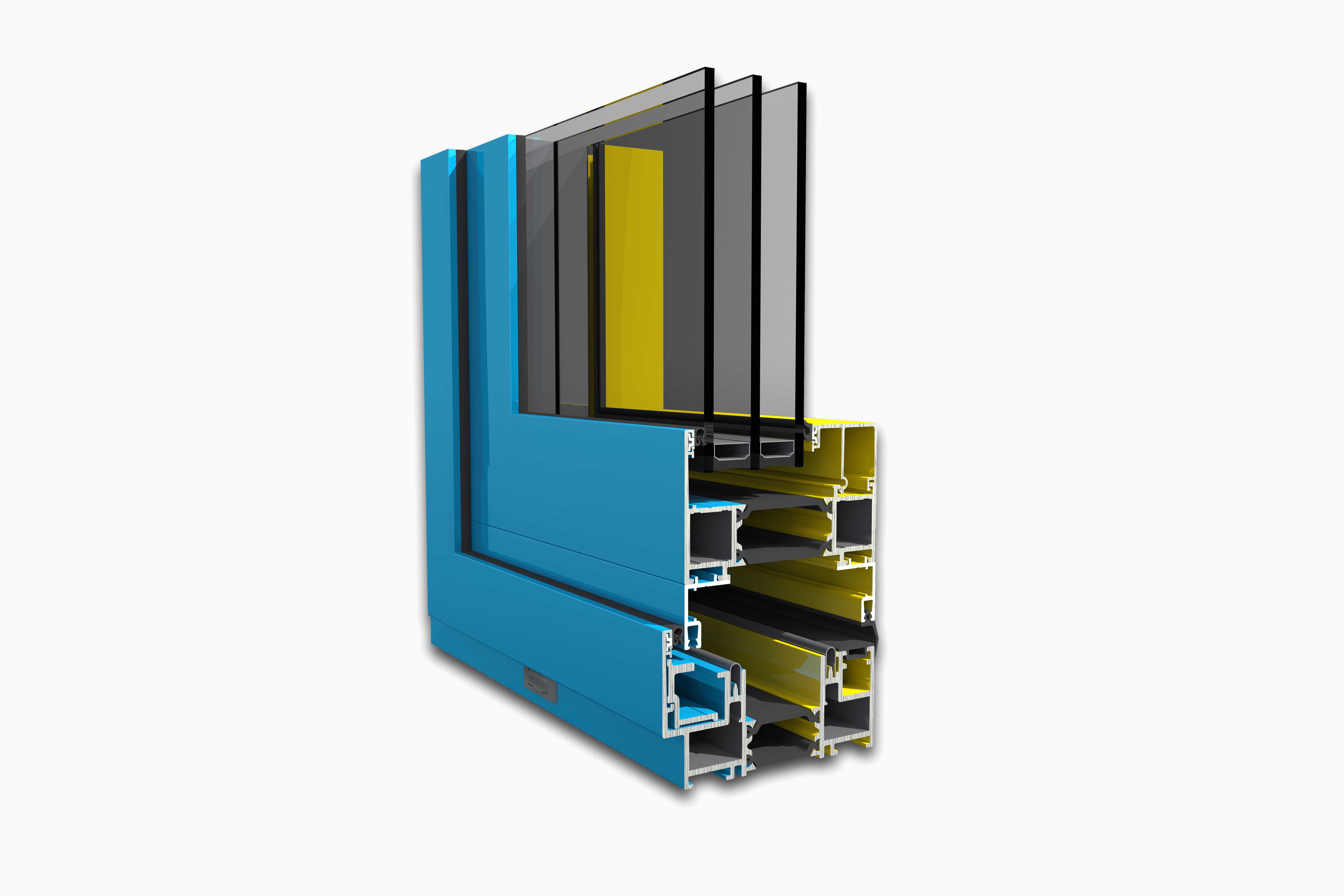 System drzwi harmonjkowych DECALU FOLDING DOORS